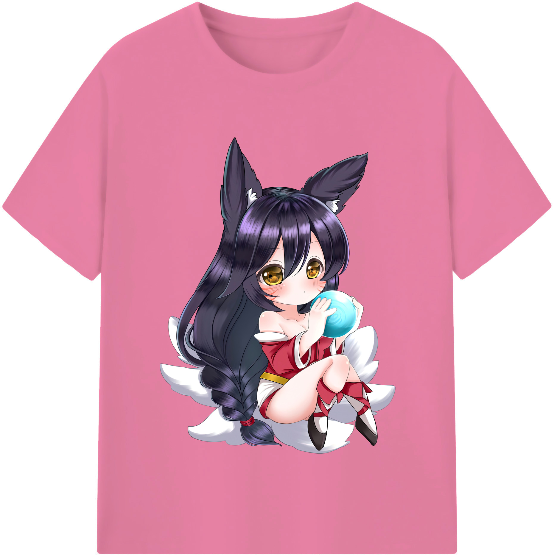 リーグ・オブ・レジェンド League of Legends LOL 綿100％半袖Tシャツ（フロントプリント）